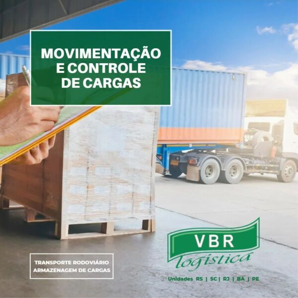 VBR – Movimentação e controles de cargas